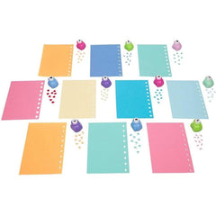 Pack Of 24 - Mini Diy Assorted Paper Punching Machines Set Of 24Pcs Craft Punch