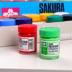 Sakura Poster Colour Paints 12 Color Set