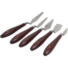 Stainless Steel Knives Oil Painting For Artist - 5 Pcs