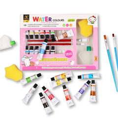 Pack Of 16 - Water Colors For Painting