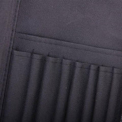 Black Folding Oxford Cloth Zipper Artist Brush Holder Bag Case Pouch