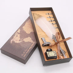 Feather Quill Dip Pen Calligraphy Pen Set