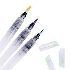 Set Of 3 Water Brush Pen Marker