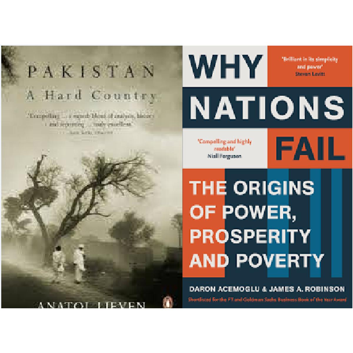 (Set of 2) Why Nations Fail / Pakistan a Hard Country