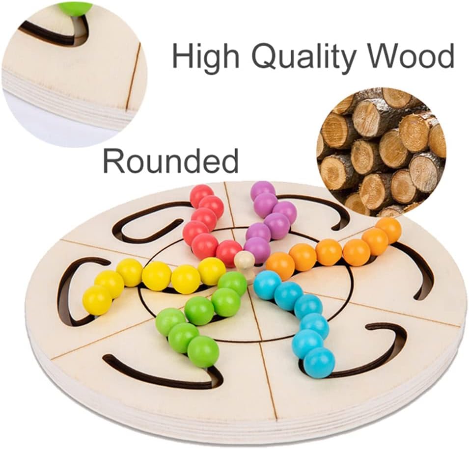 Wooden turntable game/children puzzle