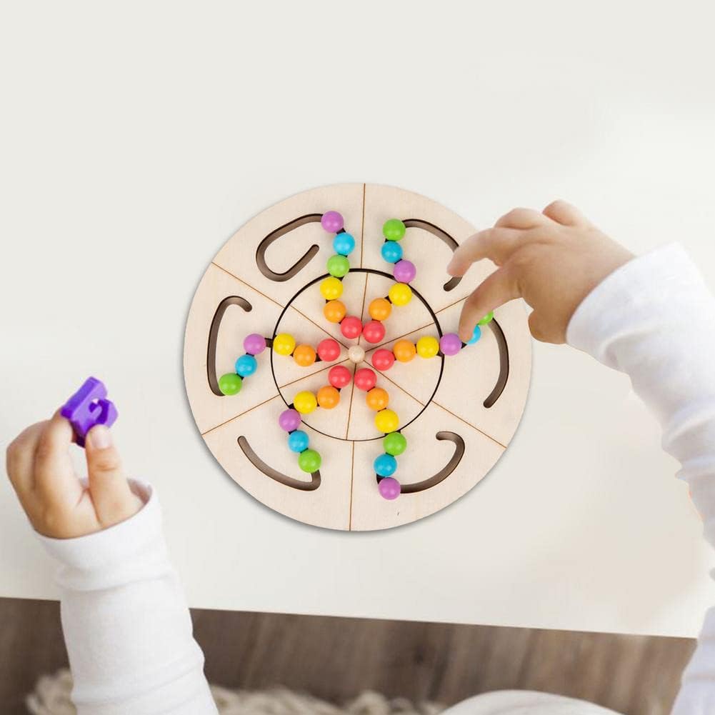 Wooden turntable game/children puzzle