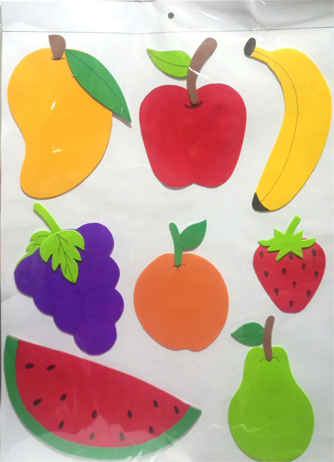 Foaming Sticker Fruits