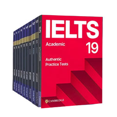 Cambridge Ielts Academic 19 Books set with LINK of CD (1-19 Books) - KS