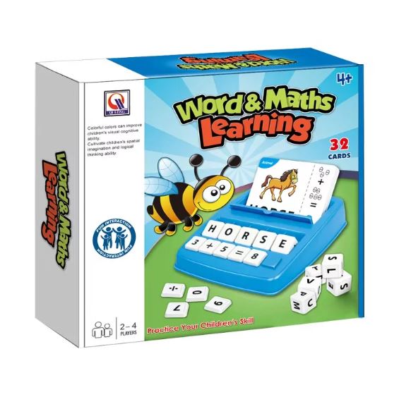 Word and Maths learning kit (2 in 1)