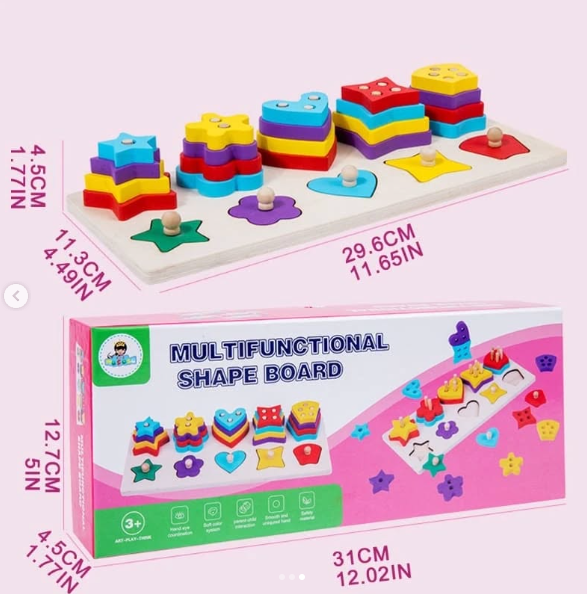 Multifunctional Shape Board