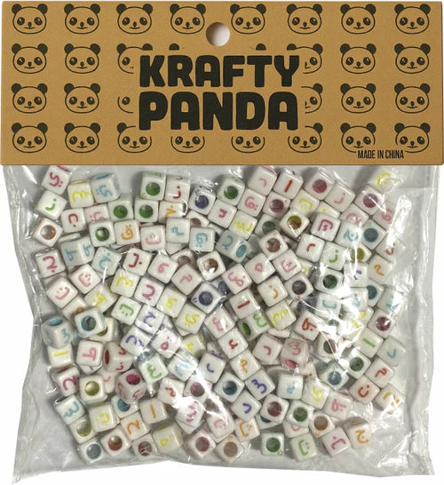Art & Craft Beads Multicolour - Krafty Panda