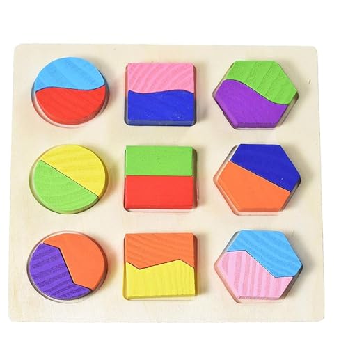 Wooden Geometric Shape Early Education Toys