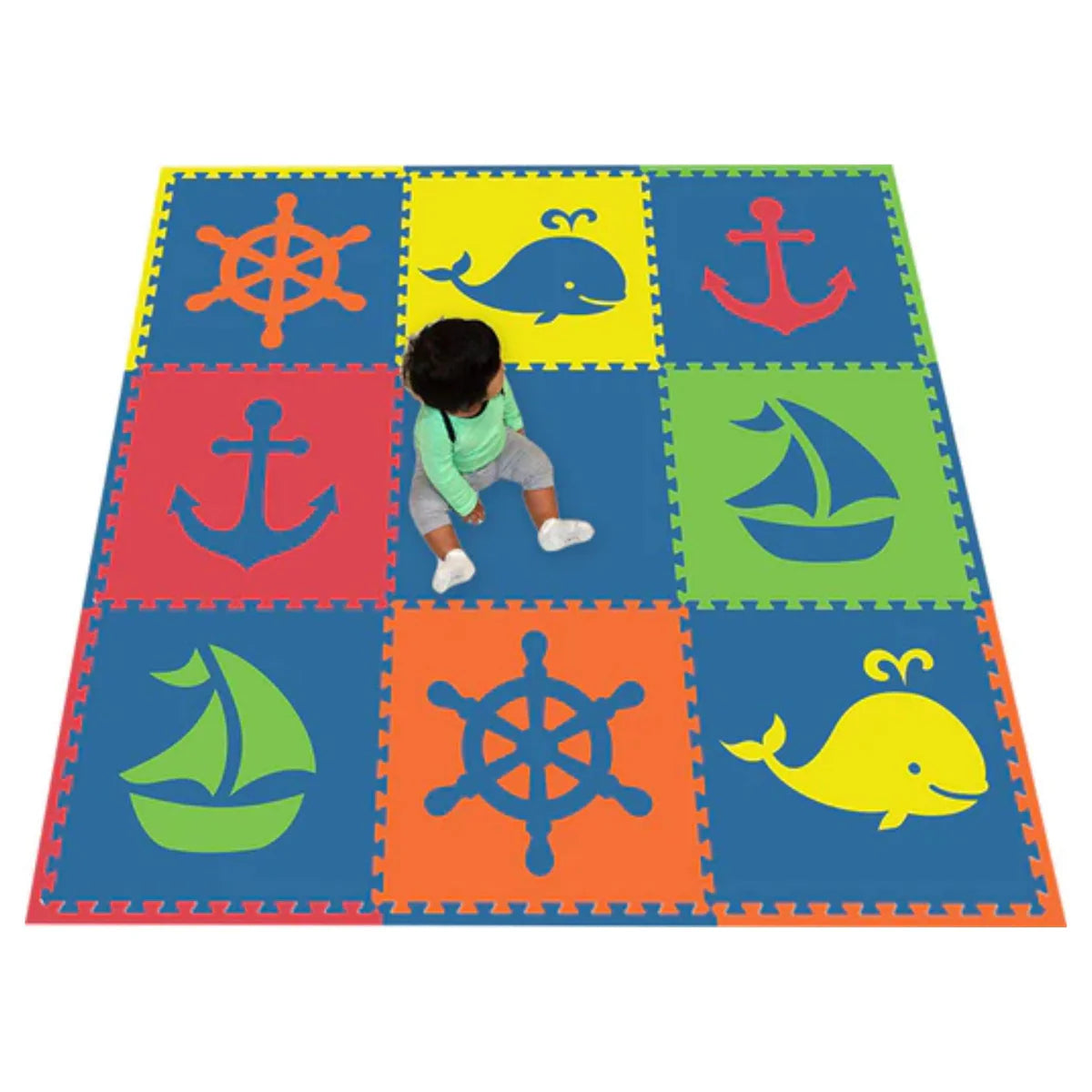 Kids Learning Foaming Mat 10pcs Set