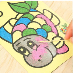 10pcs Sand Art Cards