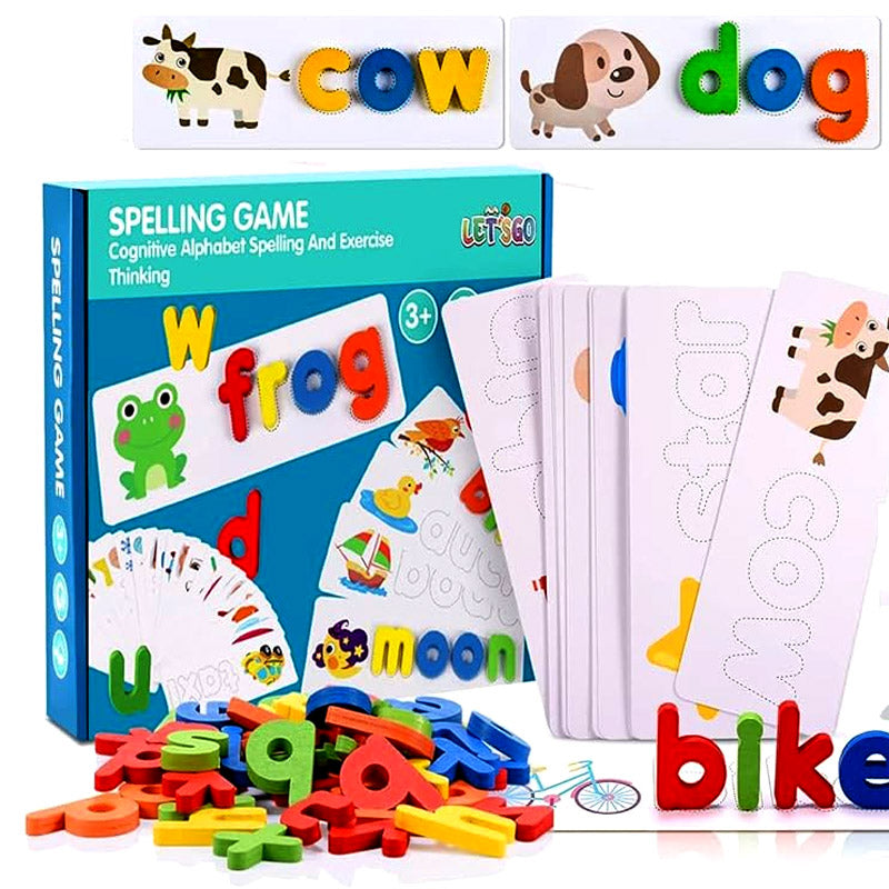 Wooden Spelling Educational Toy