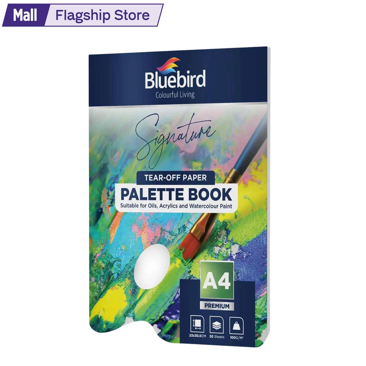 Bluebird Signature Tear-Off Paper Palette Book (A3 and A4 sizes)