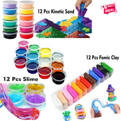 Magic Sand, Slime and Foam Playdough