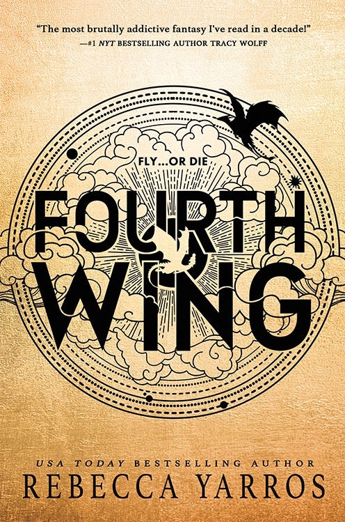 Fourth Wing by Rebecca Yarros Best Selling Novel KS