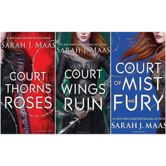 Pack of 3 A Court of Thorns and Roses, A Court of Wings and Ruin and A COURT OF MIST AND FURY By SARAH