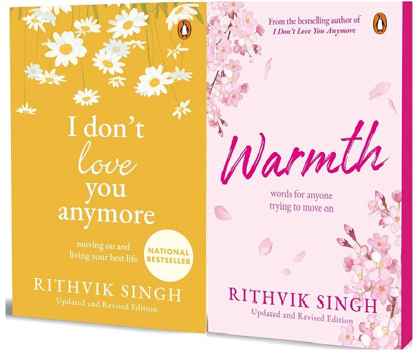 Set Of 2 I Don't love you anymore / WARMTH book by Rithvik singh KS