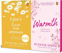 Set Of 2 I Don't love you anymore / WARMTH book by Rithvik singh KS