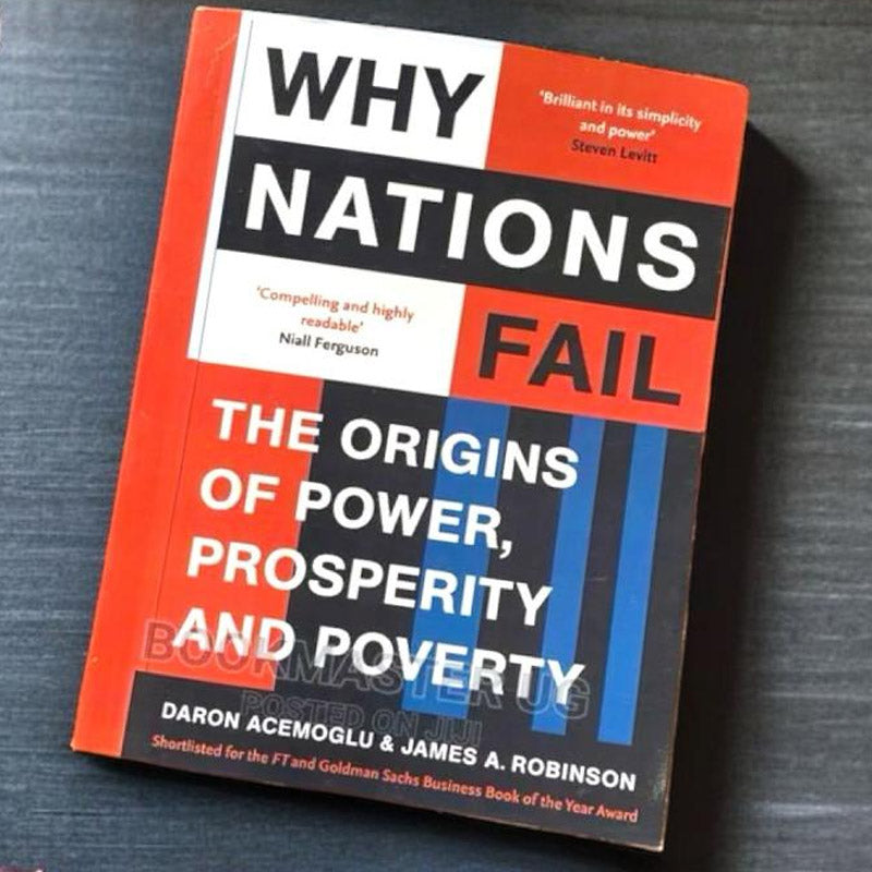 Why Nations Fail Book by Daron Acemoglu and James A. Robinson