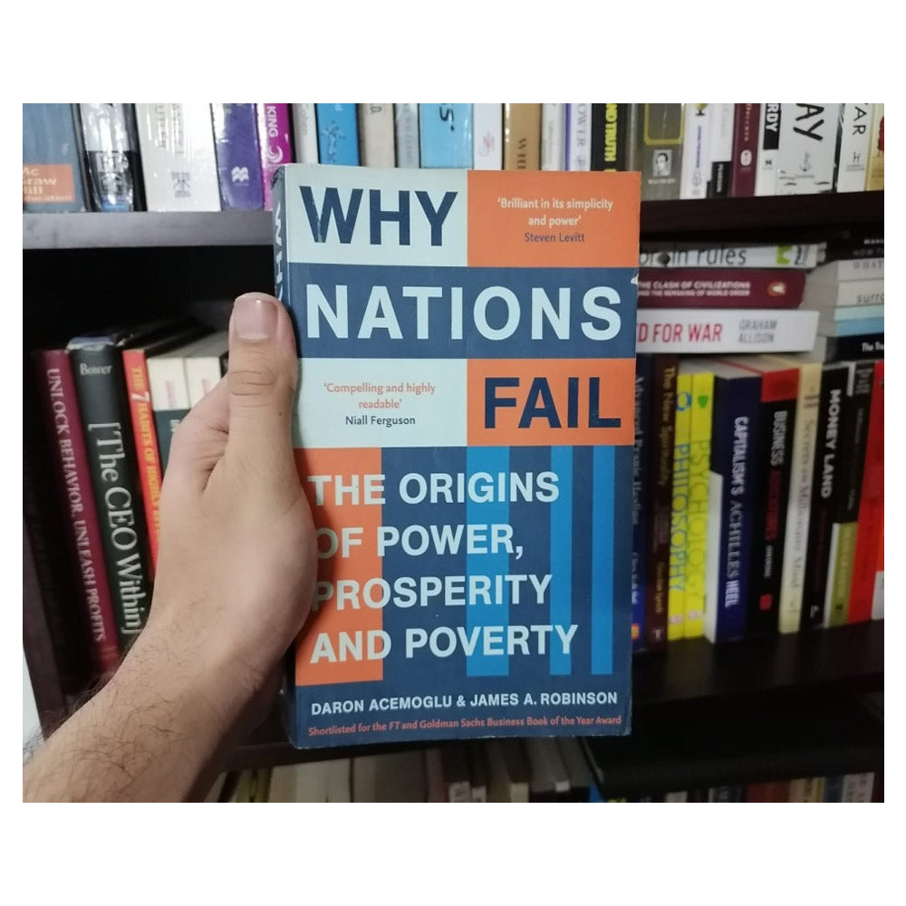 Why Nations Fail Book by Daron Acemoglu and James A. Robinson