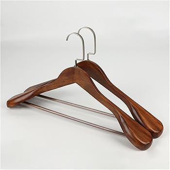 Pack of 3pcs Wooden Coat and Suits Hanger