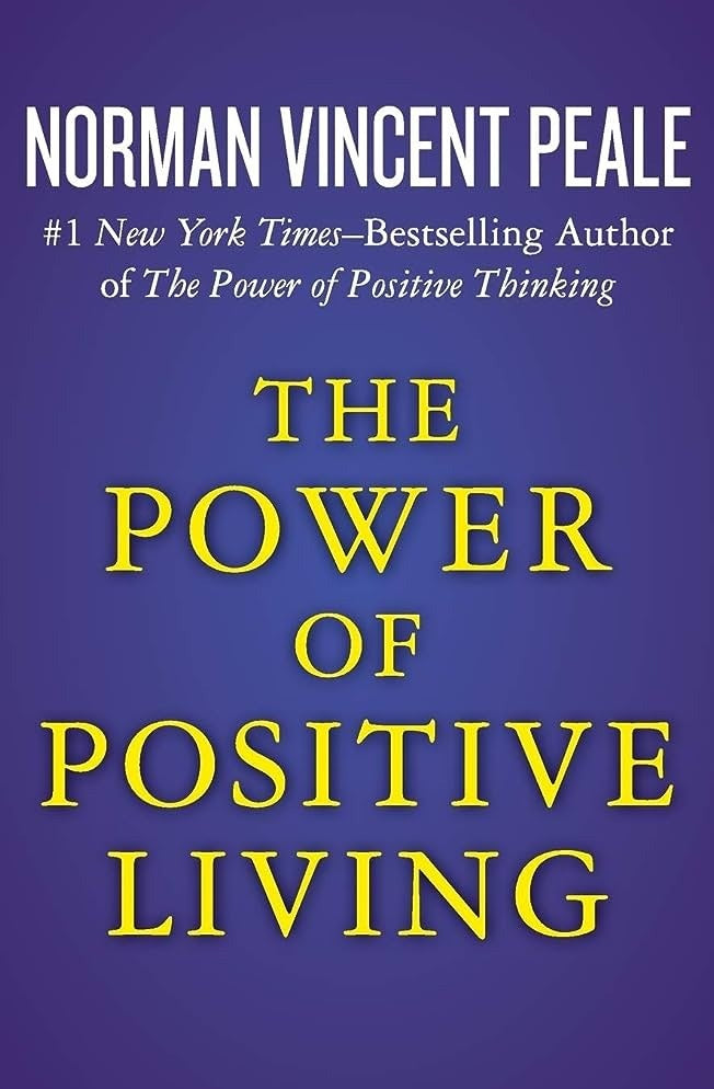 The Power of Positive Living By Norman Vincent Peale Best Selling Novel KS