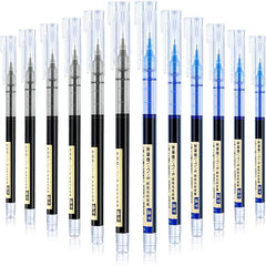 Quick-Drying Ink 0.5 mm Extra Fine Point Pens Liquid Ink Pen Rollerball Pens