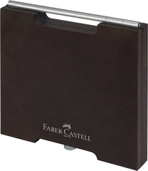 Faber Castell Pitt Monochrome Drawing Set in Wooden Case 85pcs