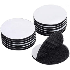 3/4 inch 19mm Magic Sticky Self Adhesive Velcro Round Pads Dots