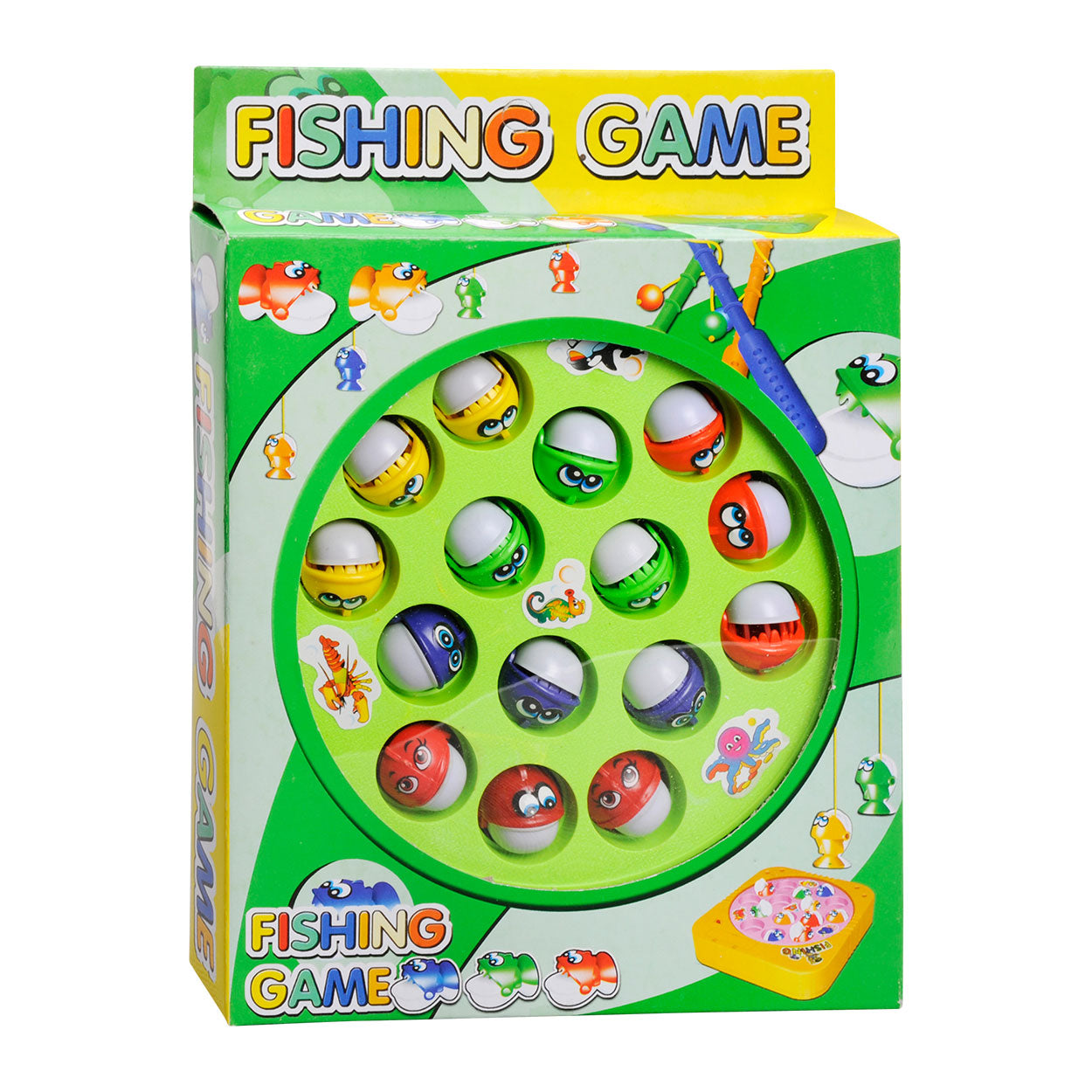 Fishing Game for Kids-Fish Plate Set