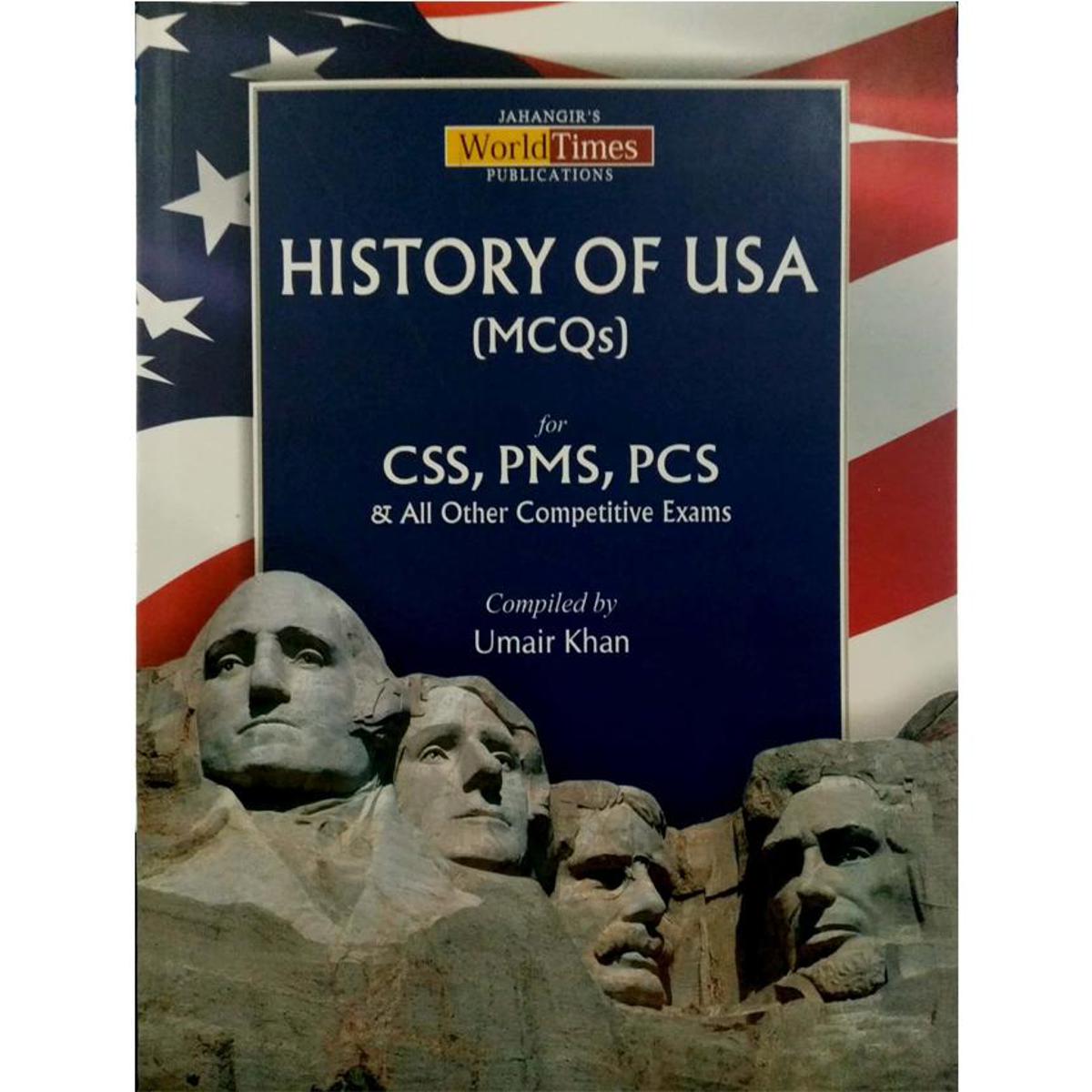 History of USA (MCQ's)