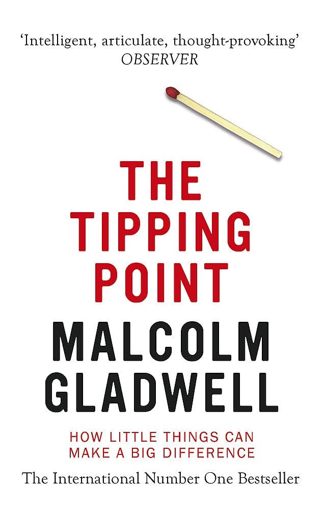 The Tipping Point Book by Malcolm Gladwell Best Selling Novel KS