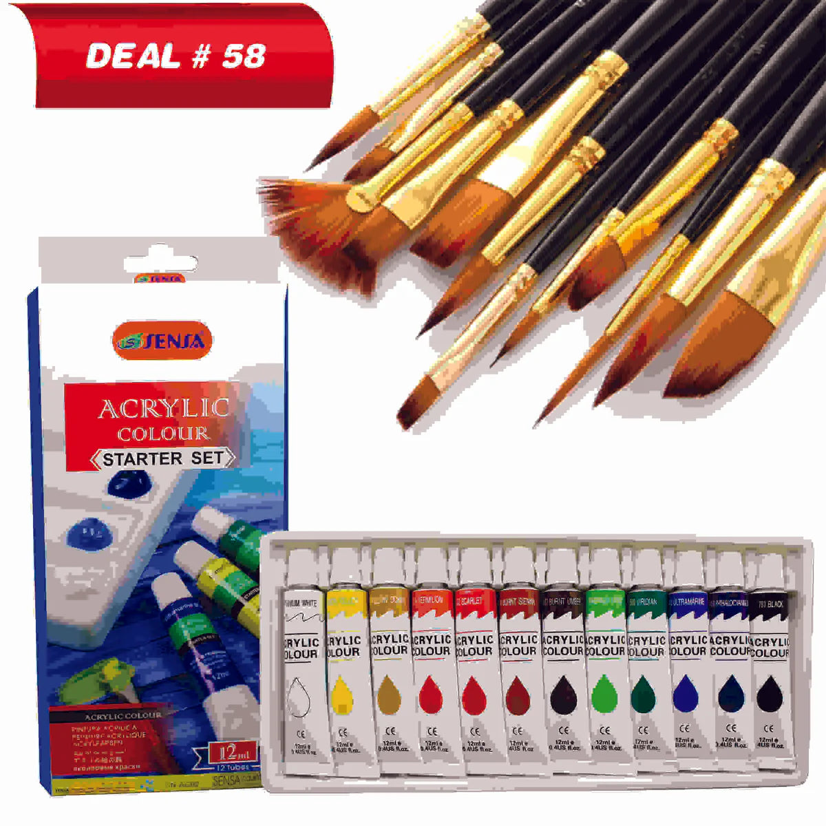 Acrylic Deal for Beginners Deal No.58