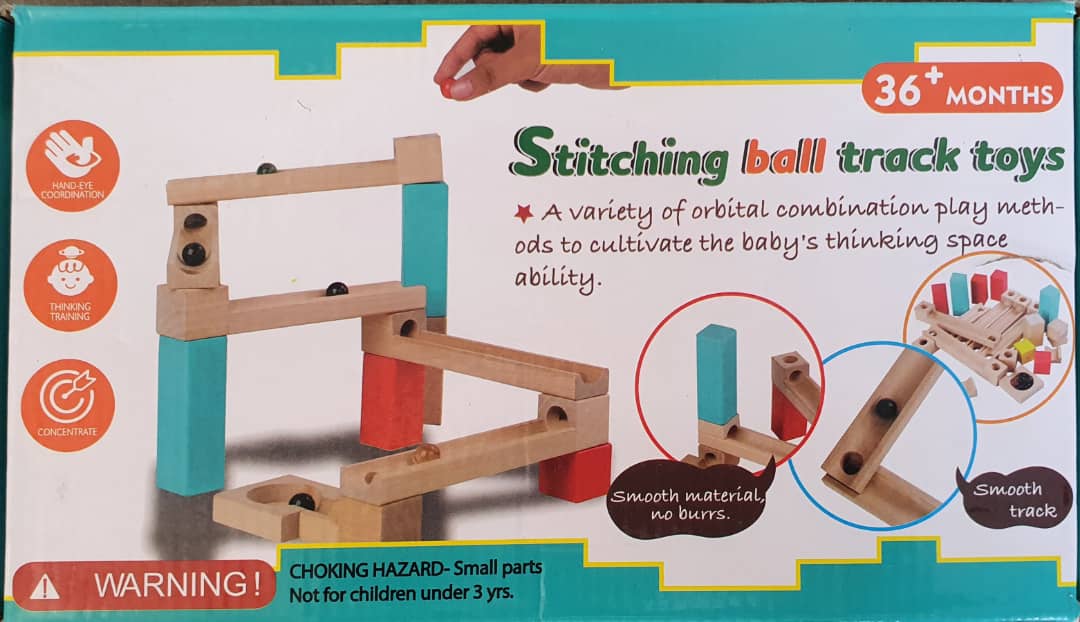 Stitching Ball Track Toy