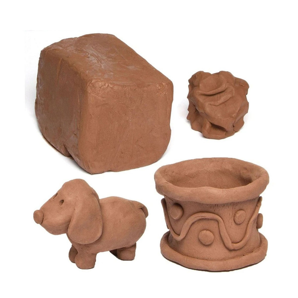 Modelling Refined clay for Sculptures or Potry for kid - Chikni Mitti 1kg