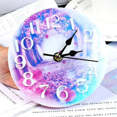 Clock Resin Silicone Mold Handmade Tool DIY Epoxy Resin Molds
