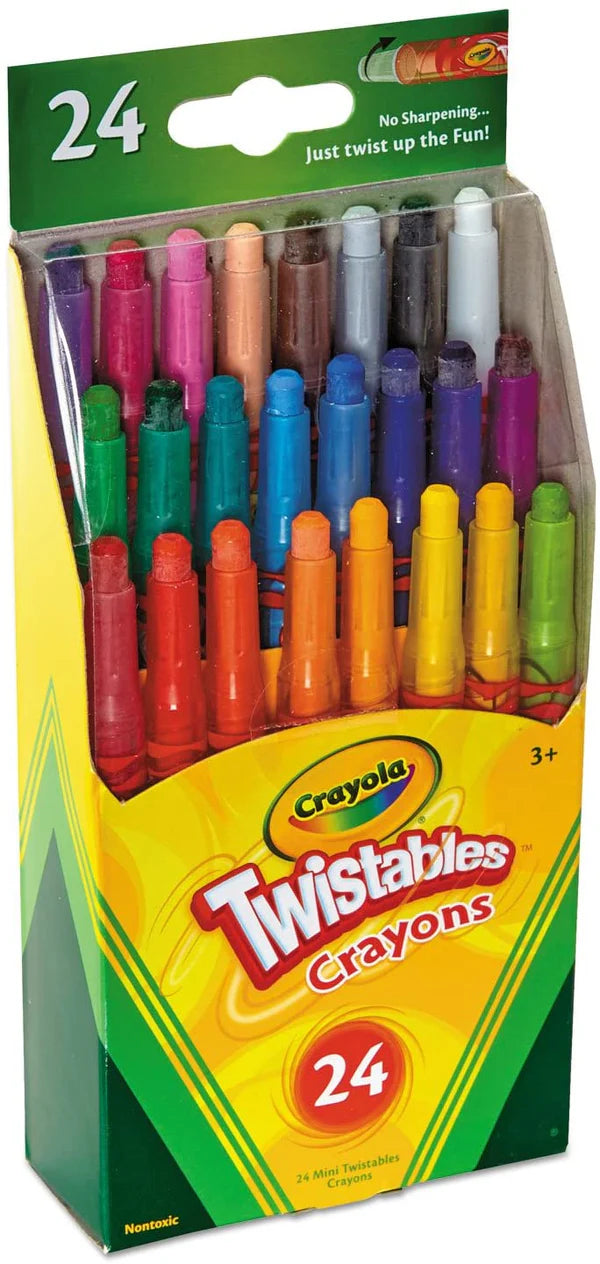 Crayola Mini Twistables CrayonsPack of 24 529724
