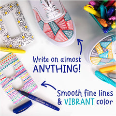 Crayola Take Note Fine Tip Permanent Markers Pack of 12 586539