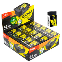 Deli Student Eraser Black E3043