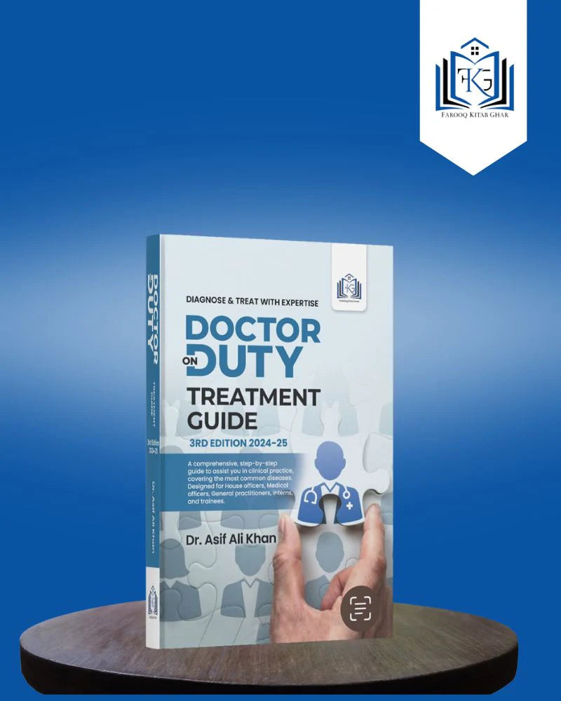 Doctor on Duty Treatment Guide 3Rs Edition (2024-25) by Dr. Asif Ali Khan