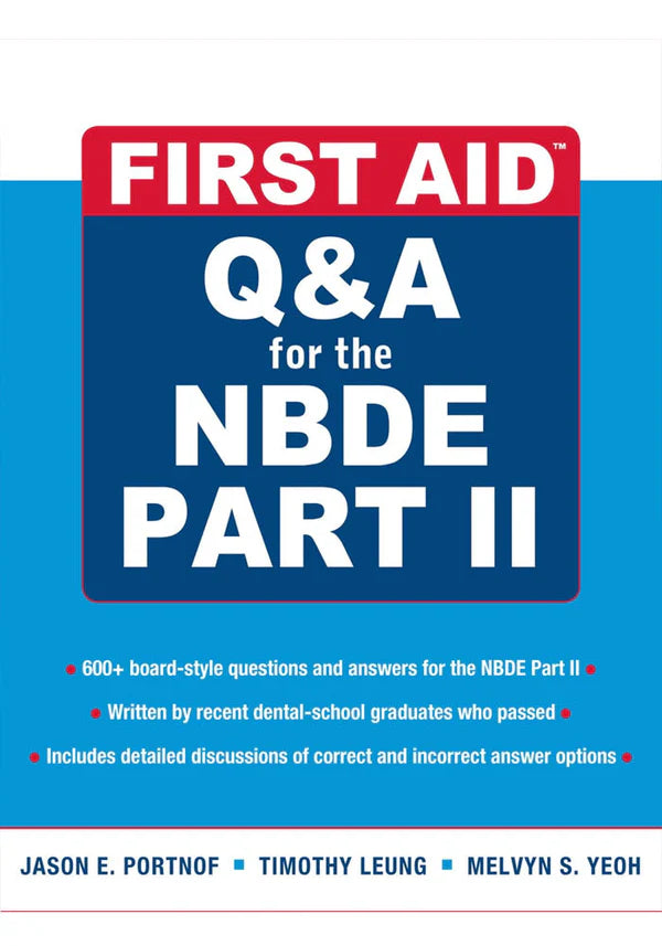 FIRST AID Q&A for the NBDE PART II