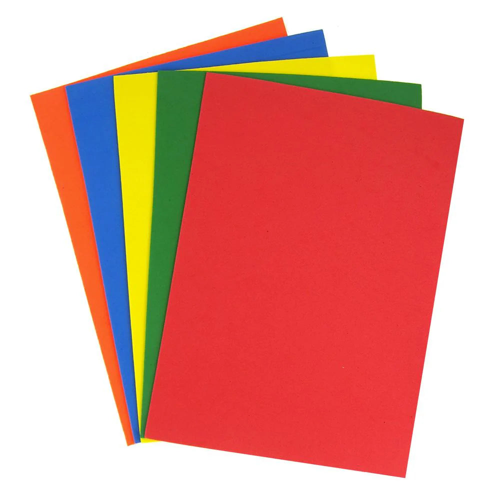Foaming Sheets Plain A4 Size Pack of 10