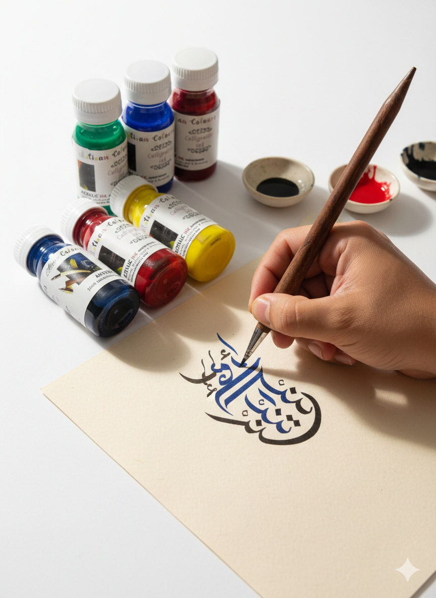 6pcs set of Professional Calligraphy ink