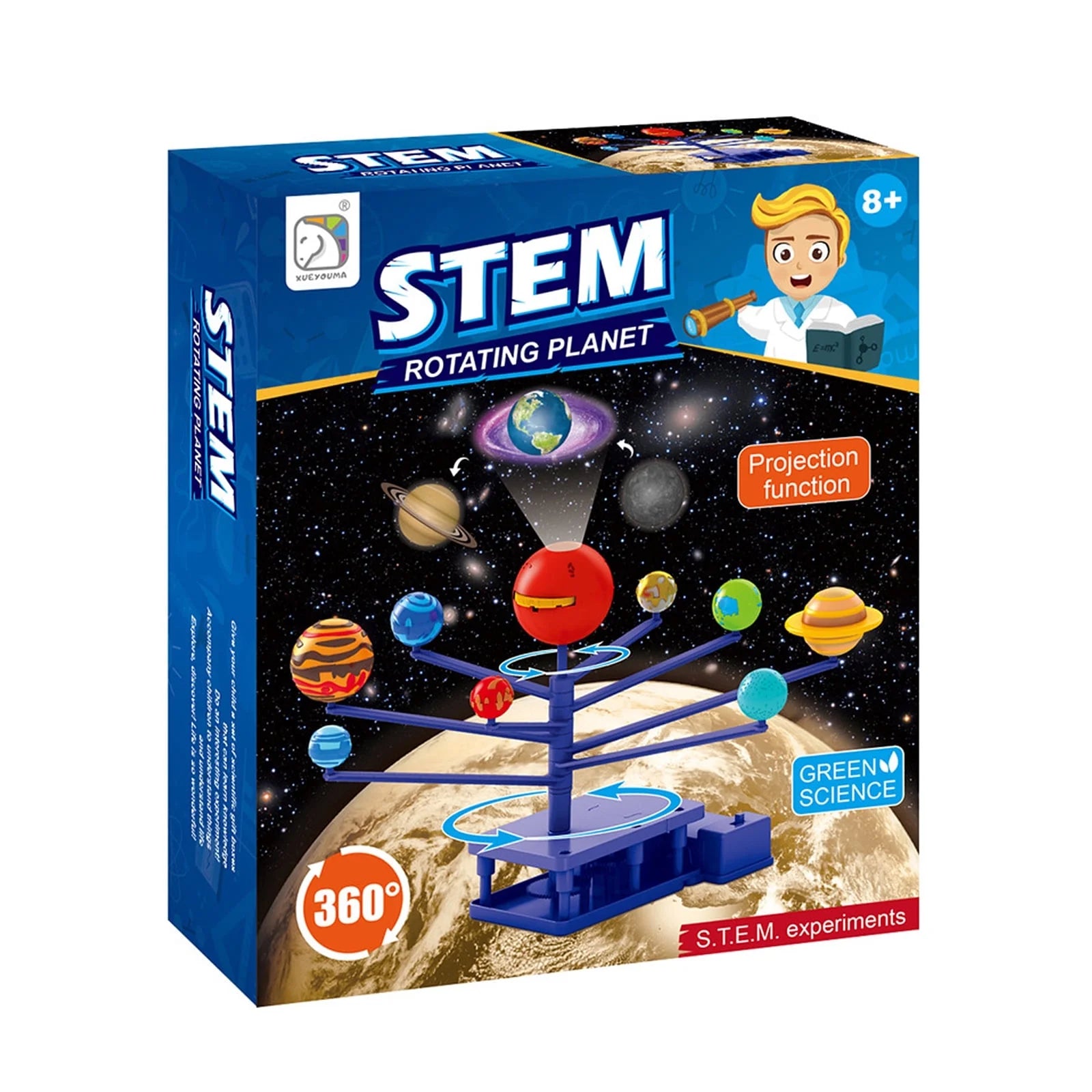 Stem Science Kit-Solar System Rotating Planet