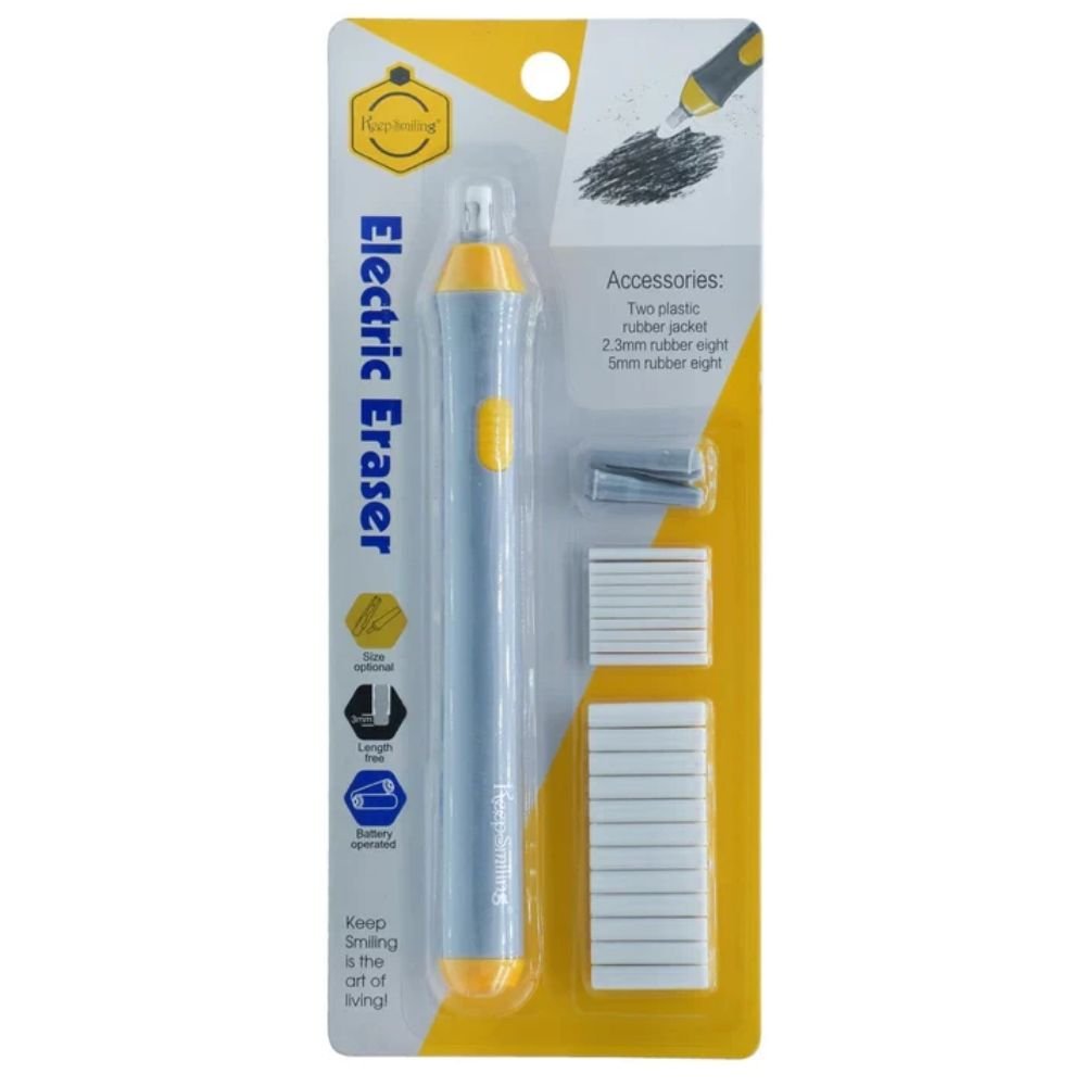 Keep Smiling Electric Eraser With Refile EE002