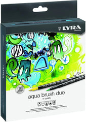 Lyra Aqua Brush Pen Dual Tip Markers Set