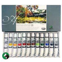Maries Acrylic Paint Set of 12 tube x 12 ml